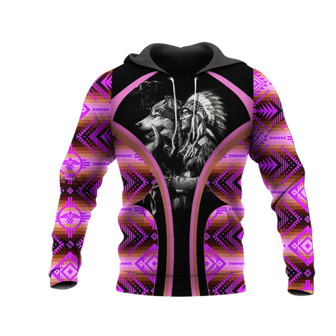 HD0012816 Chief Native American Pride 3D Hoodie