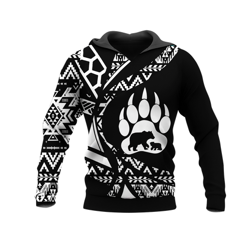 HD0012843 Bear Symbol Native American Pride 3D Hoodie