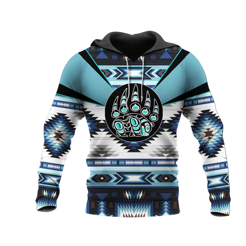 HD0012866 Bear Symbol Native American Pride 3D Hoodie