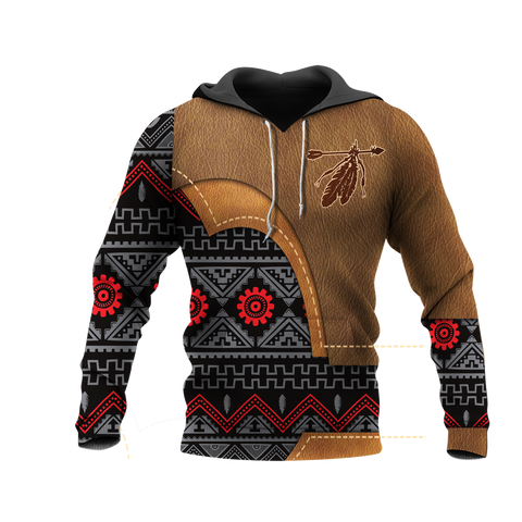 HD0012904 Feather  Native American Pride 3D Hoodie