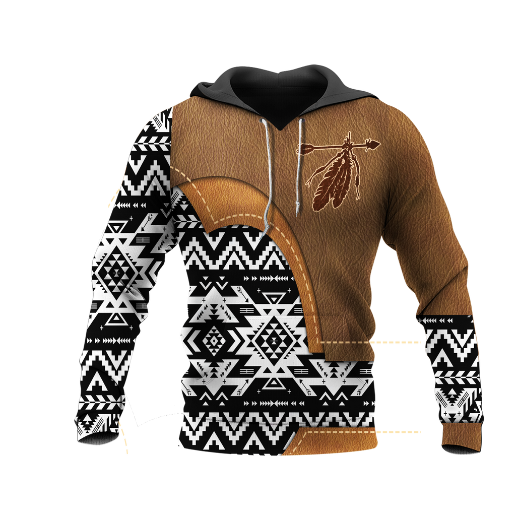 HD0012905 Feather  Native American Pride 3D Hoodie