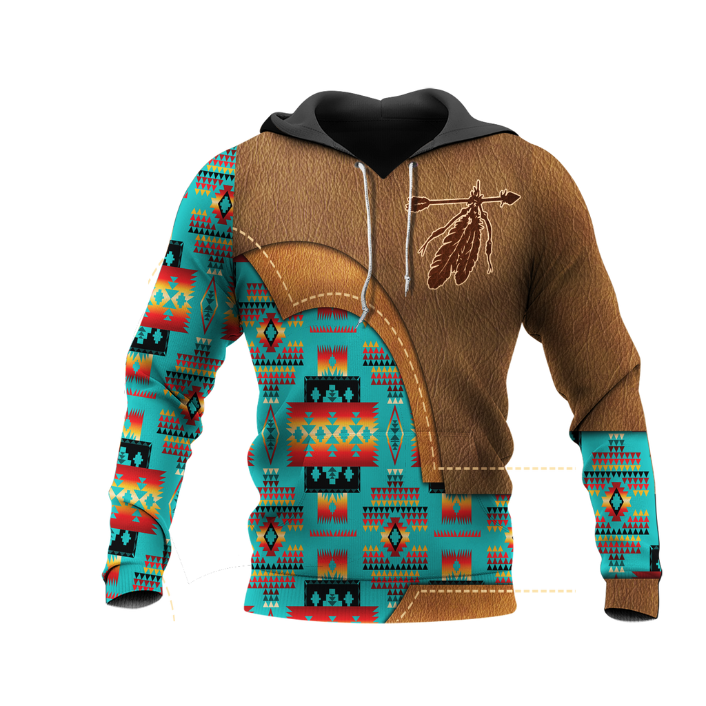 HD0012907 Feather  Native American Pride 3D Hoodie