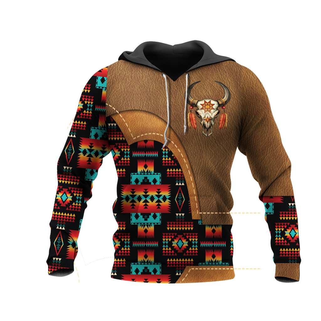 HD0012916 Bison Native American Pride 3D Hoodie