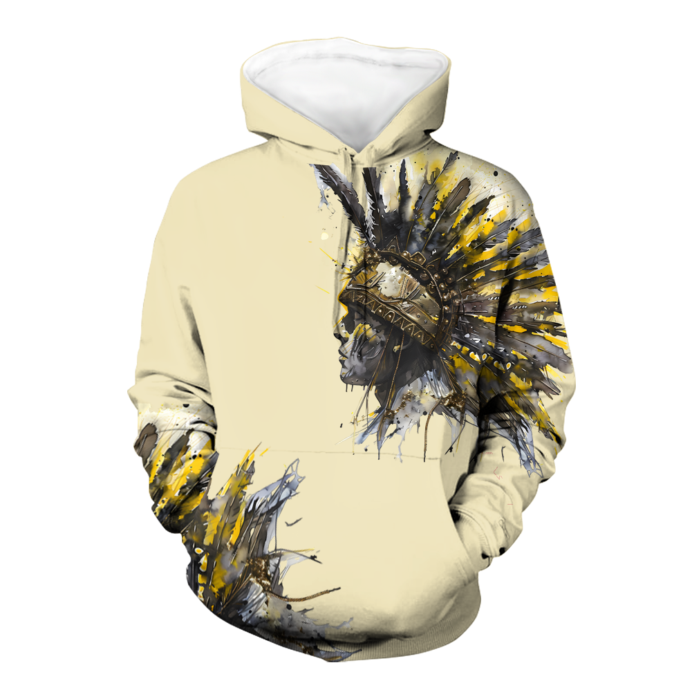 HD0012923 Chief Native American Pride 3D Hoodie