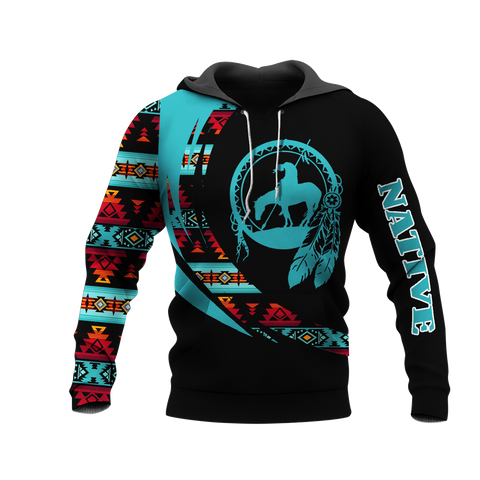 HD0012942 Tribal Turtle Native American Pride 3D Hoodie