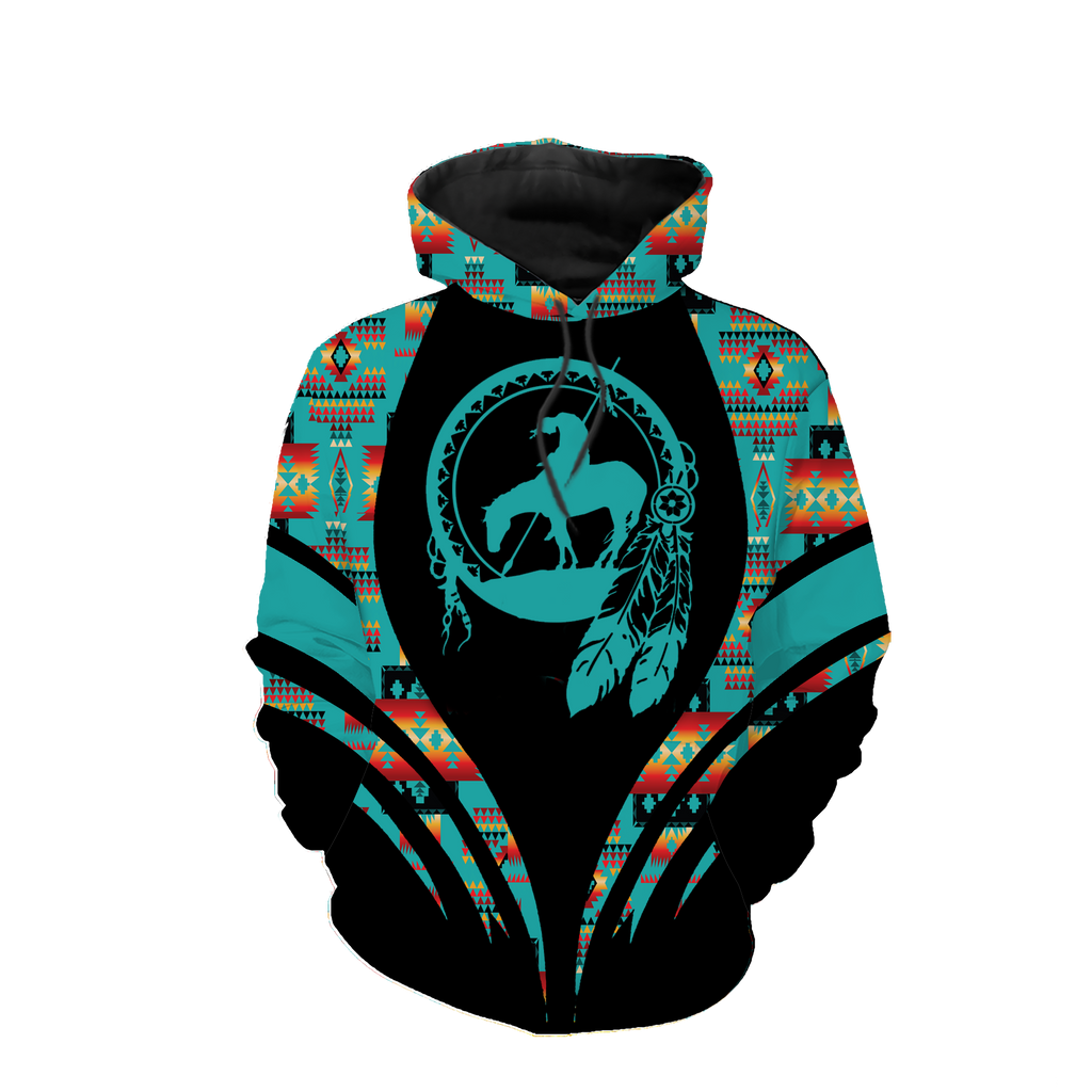 HD0012963 Trail Of Tear Native American Pride 3D Hoodie