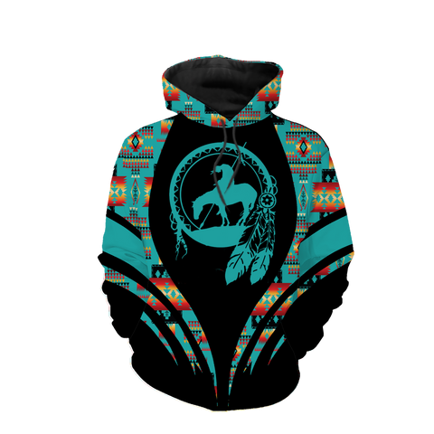 HD0012963 Trail Of Tear Native American Pride 3D Hoodie