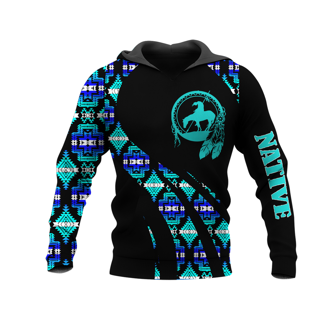 HD0012967 Trail Of Tear Native American Pride 3D Hoodie