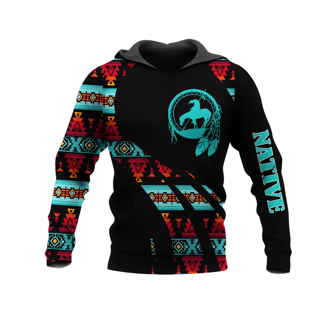 HD0012968 Trail Of Tear Native American Pride 3D Hoodie