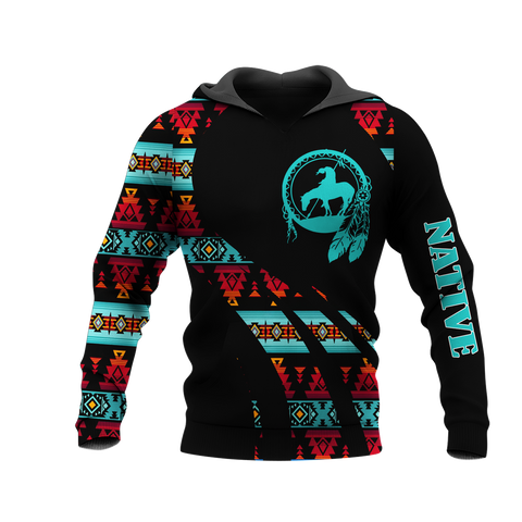 HD0012968 Trail Of Tear Native American Pride 3D Hoodie