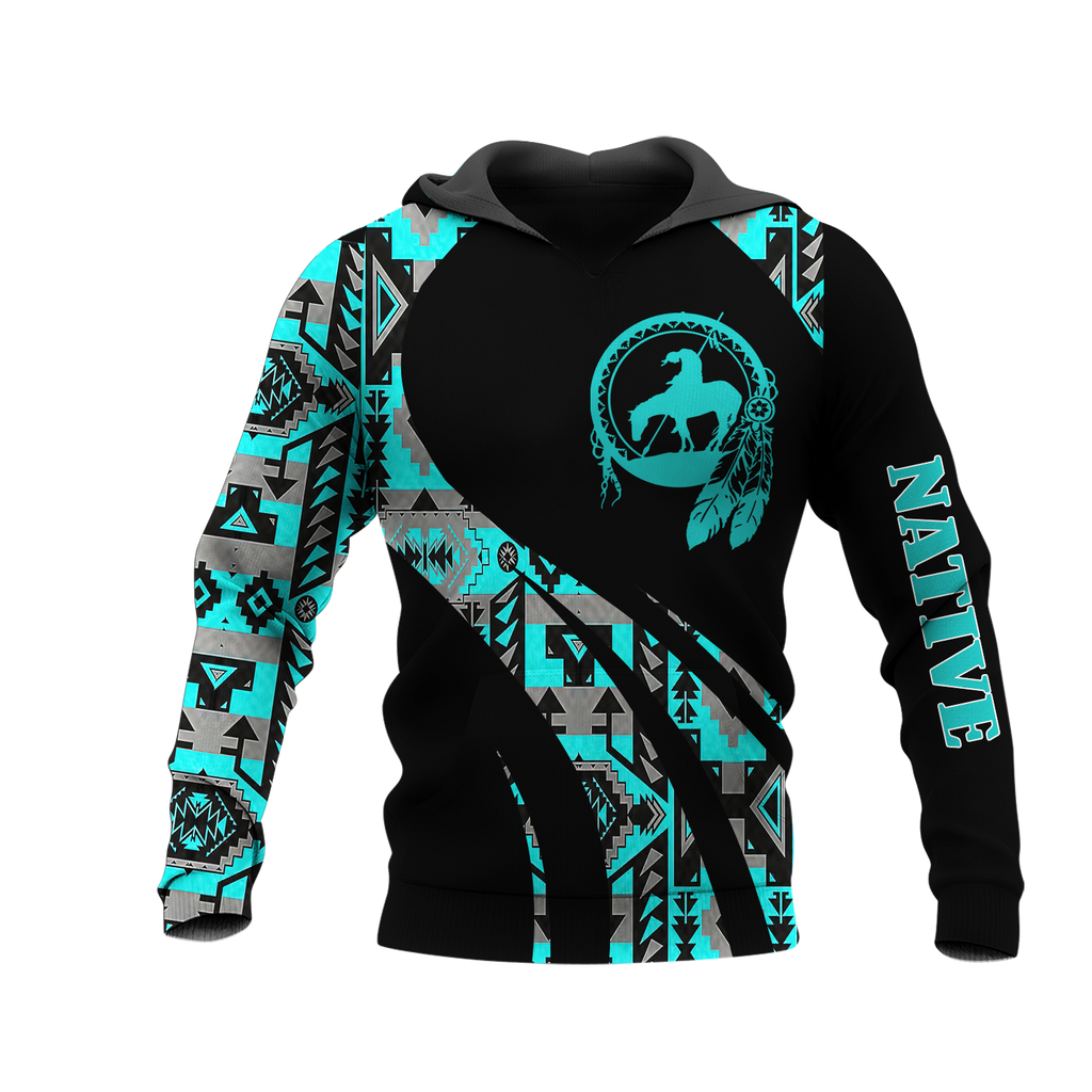 HD0012969 Trail Of Tear Native American Pride 3D Hoodie