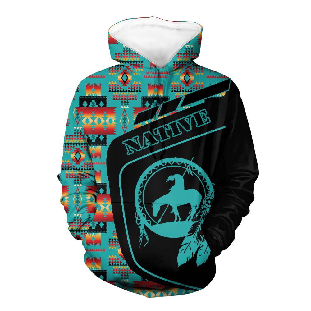 HD0013055 Trail Of Tear Native American Pride 3D Hoodie