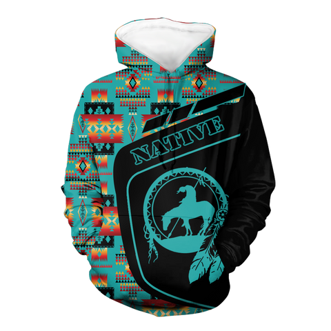 HD0013055 Trail Of Tear Native American Pride 3D Hoodie