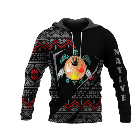 HD0013068 Tribal Turtle Native American Pride 3D Hoodie