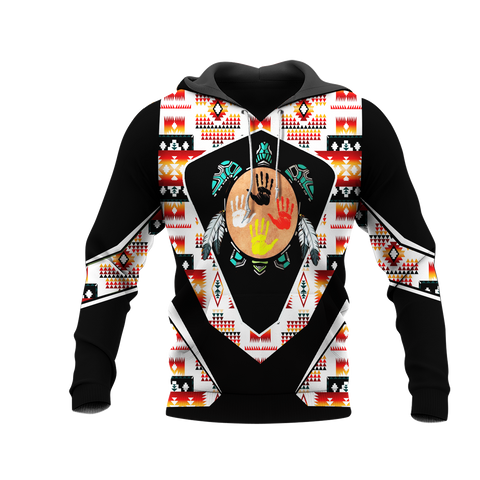 HD0013104 Tribal Turtle Native American Pride 3D Hoodie