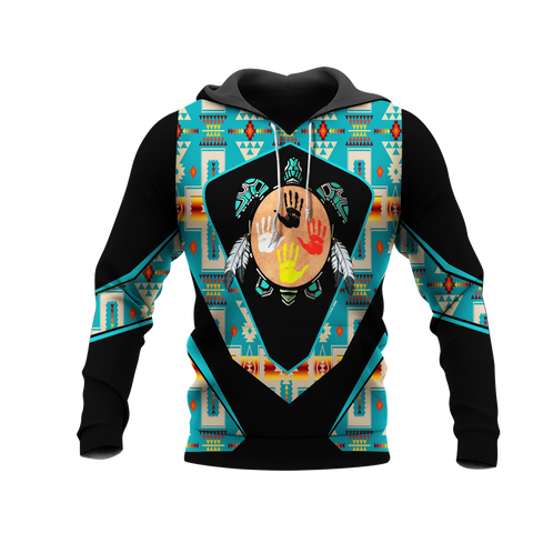 HD0013106 Tribal Turtle Native American Pride 3D Hoodie