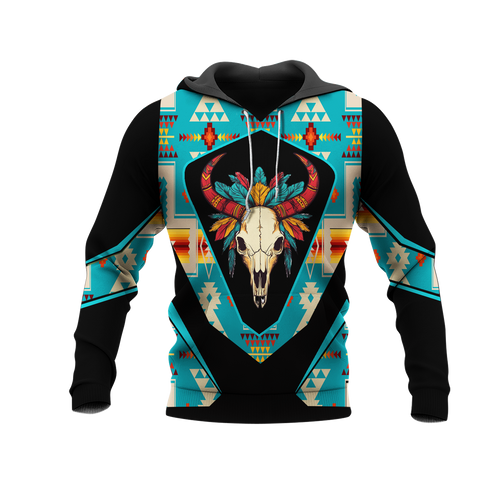 HD0013114 Bison Native American Pride 3D Hoodie