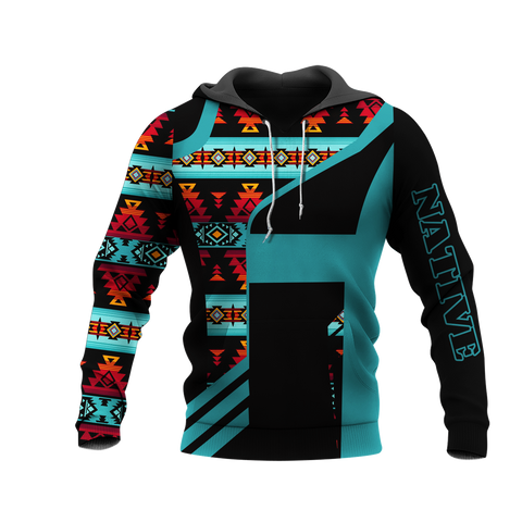 HD0013117 Pattern Native American Pride 3D Hoodie