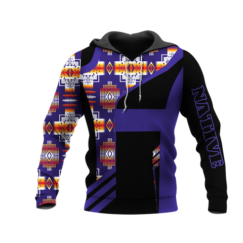 HD0013118 Pattern Native American Pride 3D Hoodie