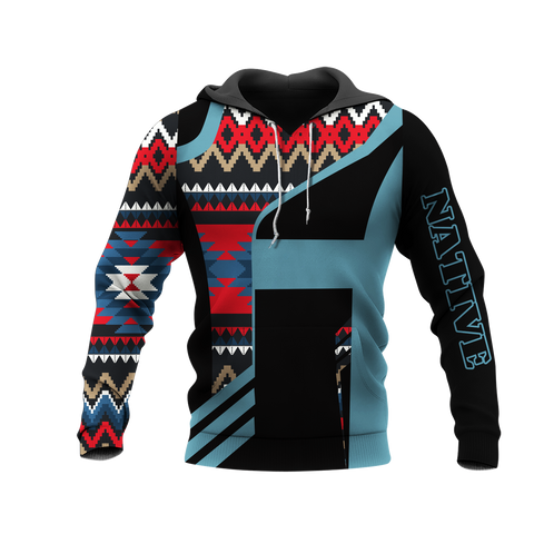 HD0013126 Pattern Native American Pride 3D Hoodie