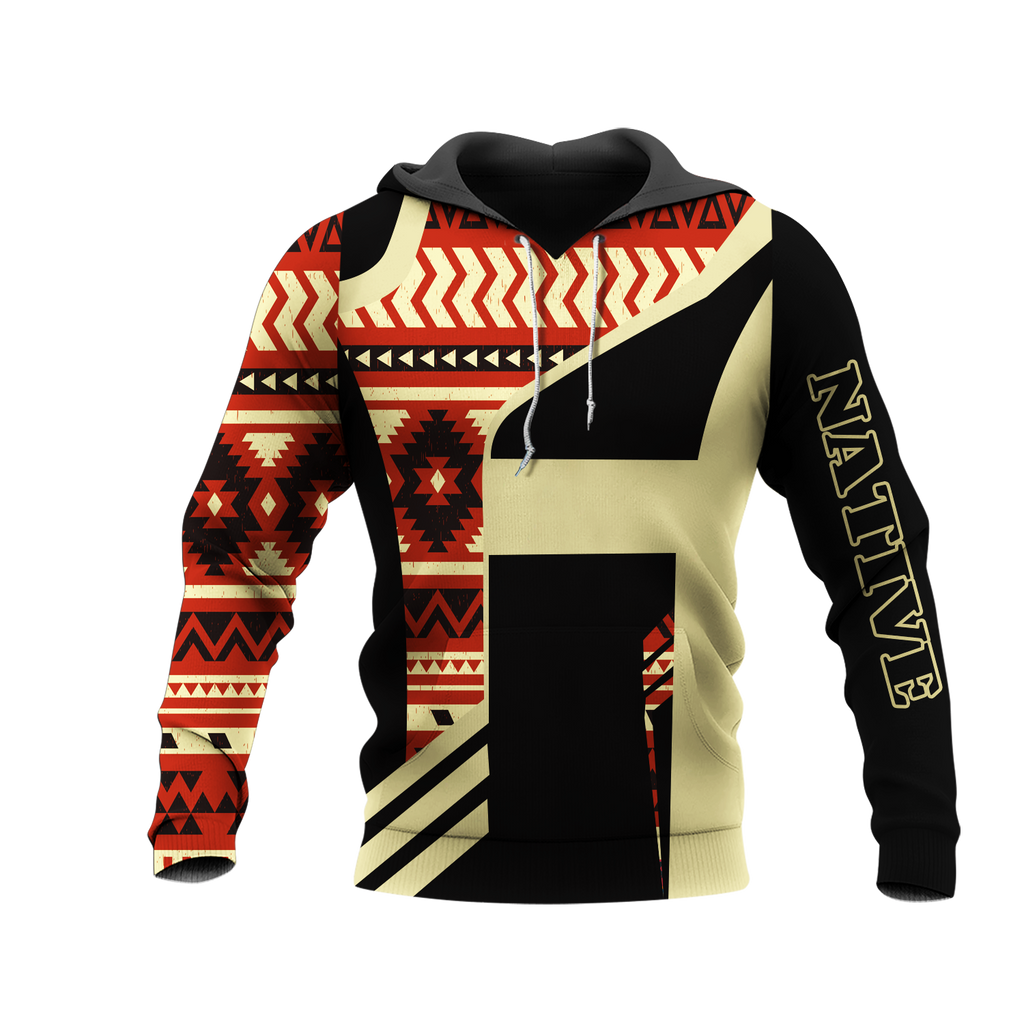 HD0013129 Pattern Native American Pride 3D Hoodie