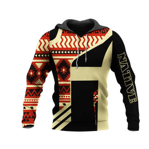 HD0013129 Pattern Native American Pride 3D Hoodie