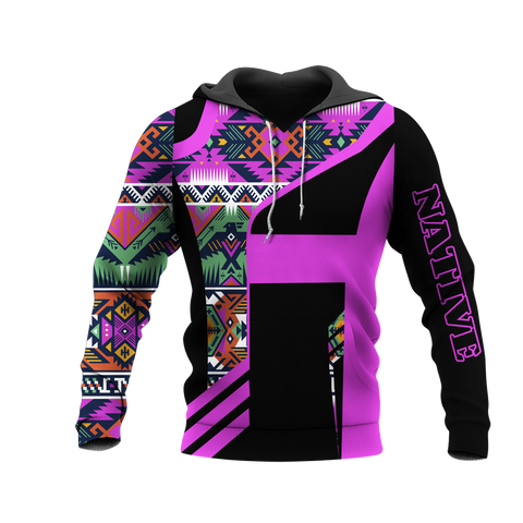 HD0013132 Pattern Native American Pride 3D Hoodie