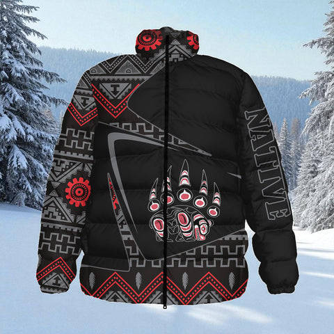 HD0013142 Native American Unisex Stand Collar Slim Down Jacket