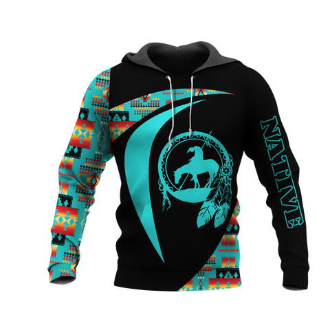 HD0013160 Trail Of Tear Pattern Native American Pride 3D Hoodie