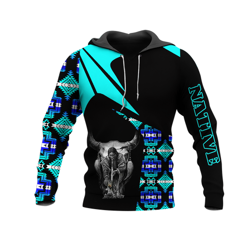 HD0013207 Bison Native American Pride 3D Hoodie