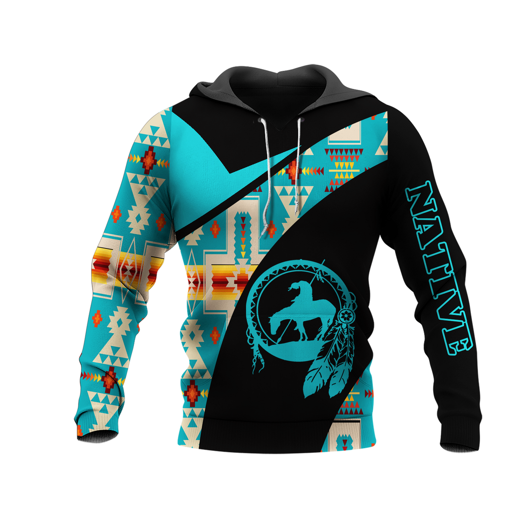 HD0013215 Trail Of Tear  Native American Pride 3D Hoodie