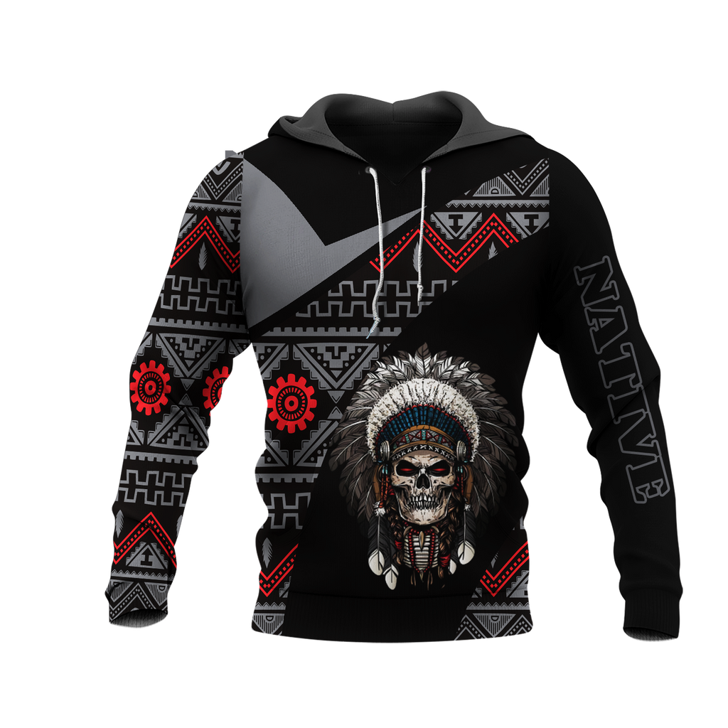 HD0013227 Bison Native American Pride 3D Hoodie