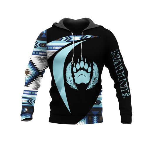 HD0013230 Feather Native American Pride 3D Hoodie