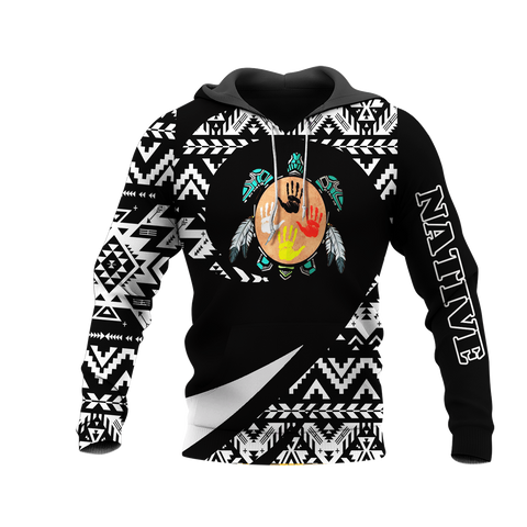 HD0013281 Tribal Turtle Native American Pride 3D Hoodie