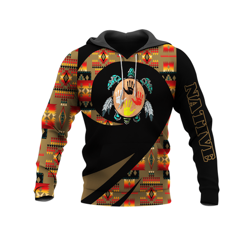 HD0013282 Tribal Turtle Native American Pride 3D Hoodie