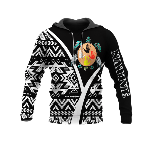 HD0013285 Tribal Turtle Native American Pride 3D Hoodie