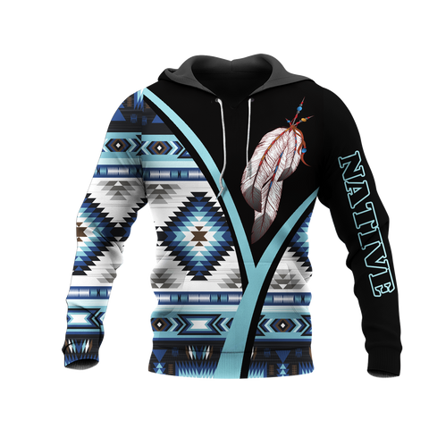 Native print hoodies cheap