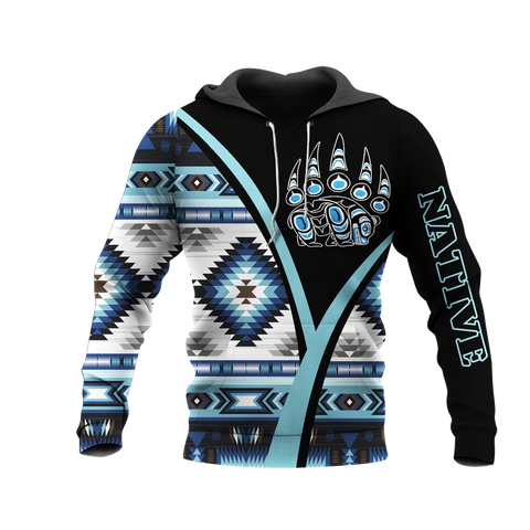 HD0013288 Bear Symbol Native American Pride 3D Hoodie