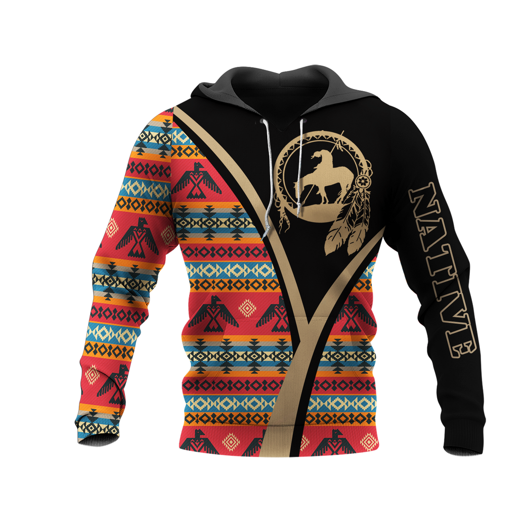 HD0013298 Trail Of Tear Native American Pride 3D Hoodie