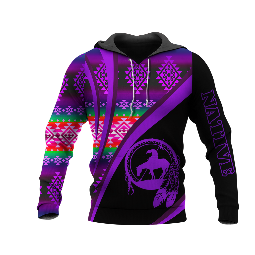 HD0013303 Trail Of Tear Native American Pride 3D Hoodie