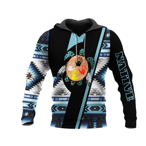 HD0013318 Tribal Turtle Native American Pride 3D Hoodie