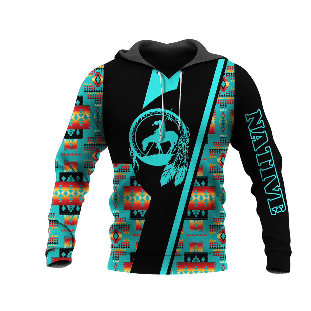 HD0013335 Trail Of Tear Native American Pride 3D Hoodie