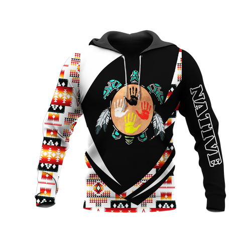 HD0013344 Tribal Turtle Native American Pride 3D Hoodie