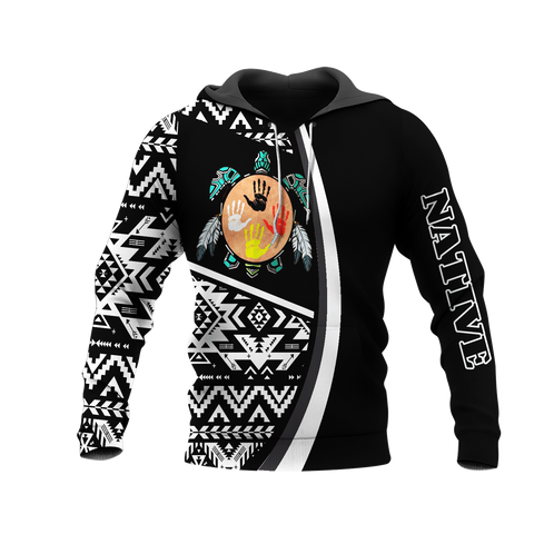 HD0013384 Tribal Turtle Native American Pride 3D Hoodie