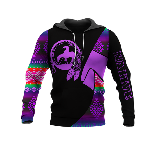 HD0013457 Tribal Turtle Native American Pride 3D Hoodie