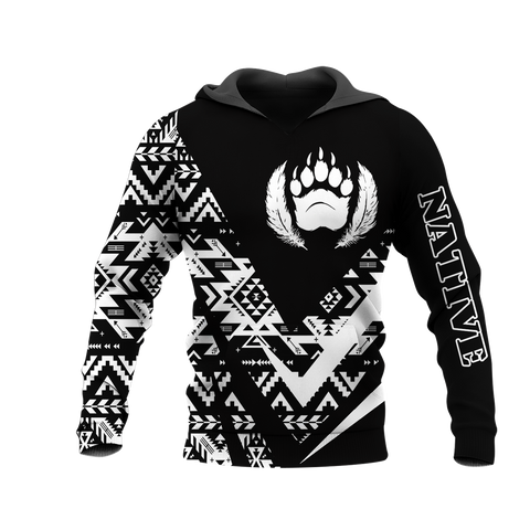 HD0013443 Feather Native American Pride 3D Hoodie