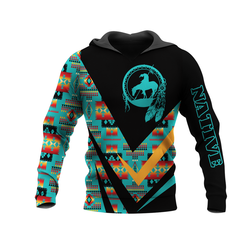 HD0013455 Trail Of Tear Native American Pride 3D Hoodie