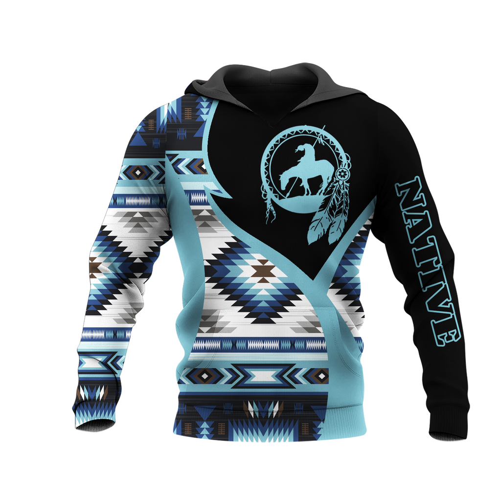 HD0013458 Tribal Turtle Native American Pride 3D Hoodie