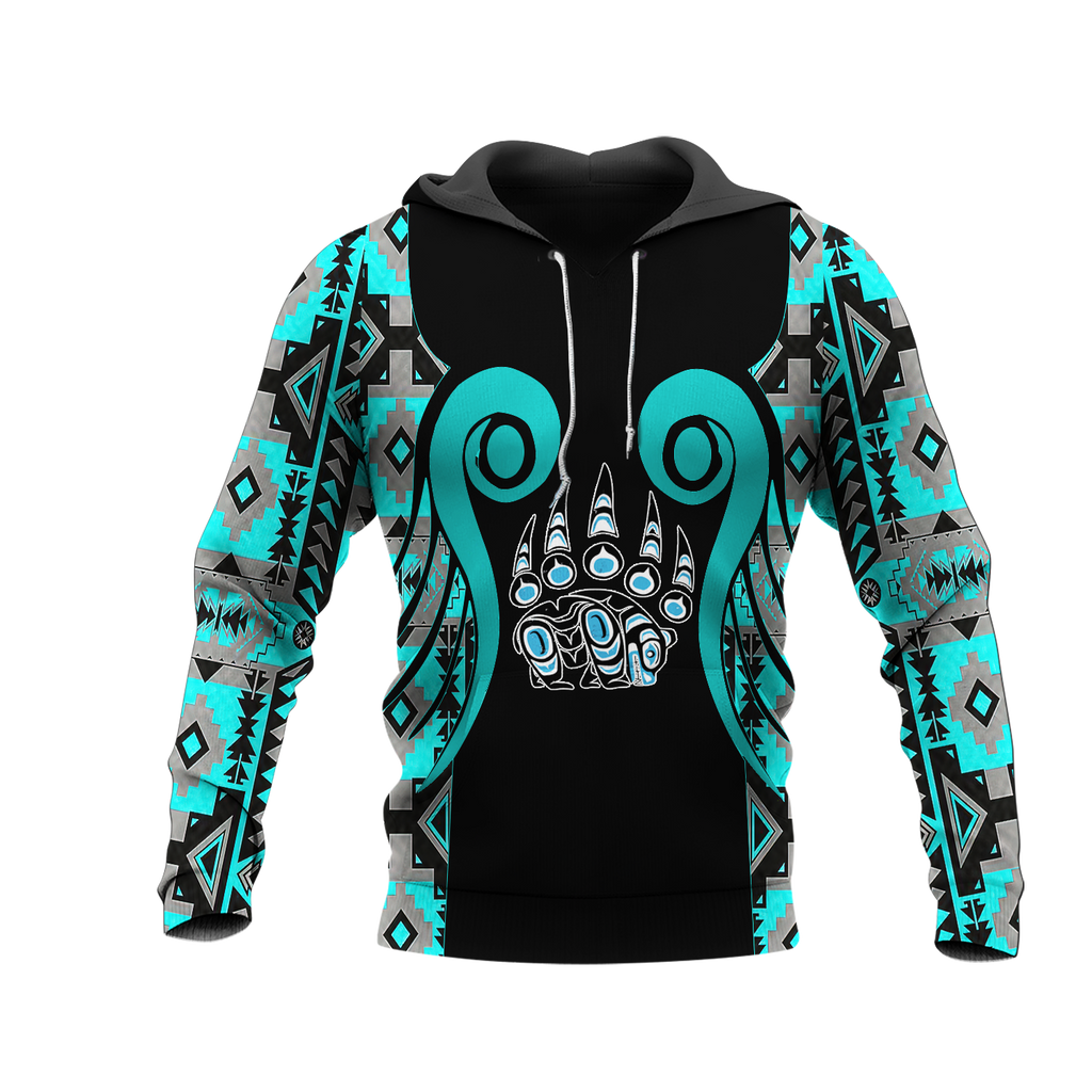 Powwow StoreHD0012066 Pattern Native Pride 3D Hoodie