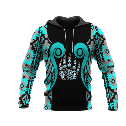 Powwow StoreHD0012066 Pattern Native Pride 3D Hoodie